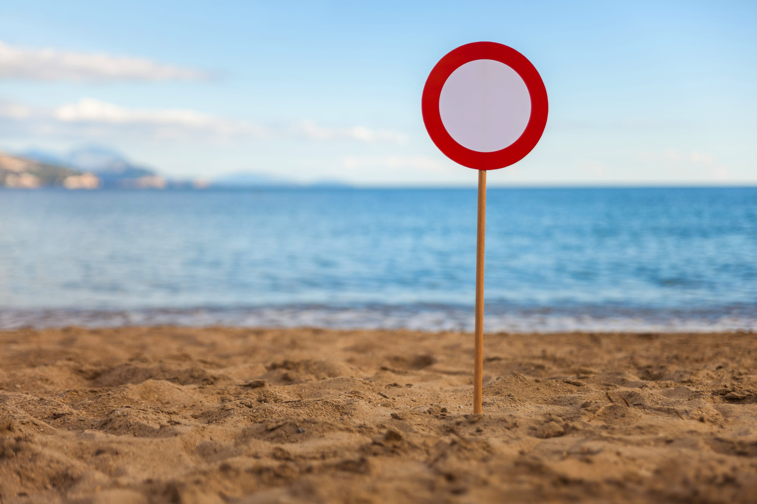 Cosa non si può fare in spiaggia.