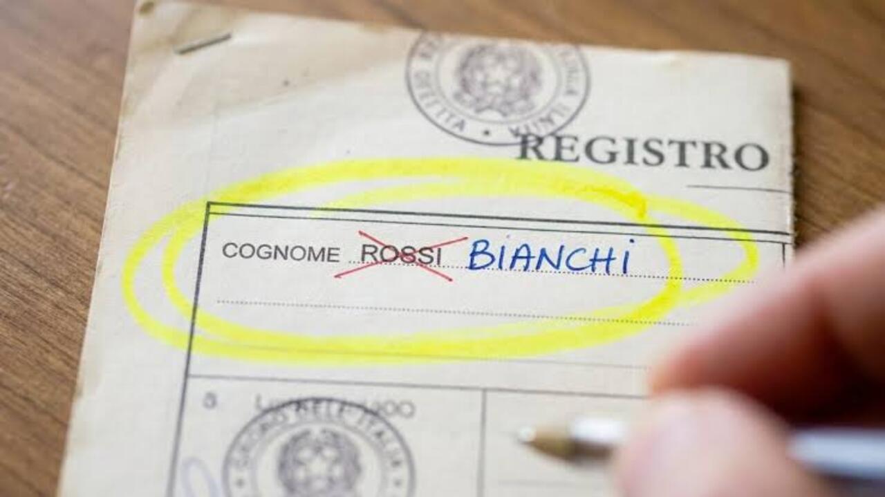 Cambiare nome e cognome